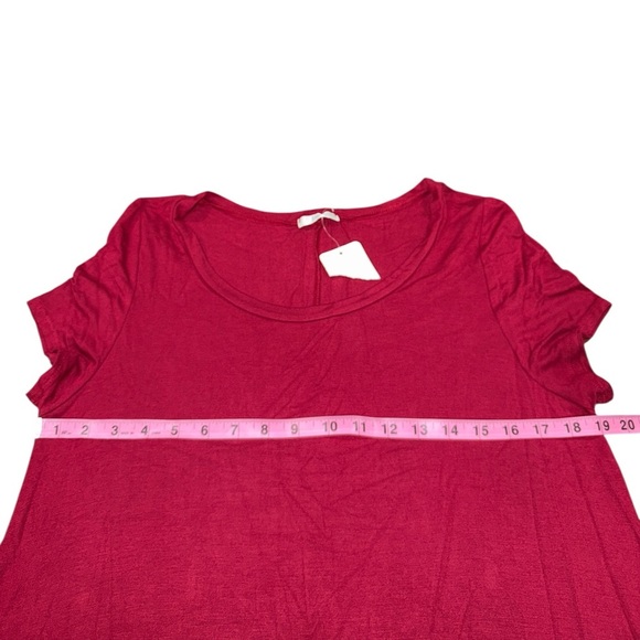 Jodifl Burgundy Flowy Dress NWT - Picture 5 of 9